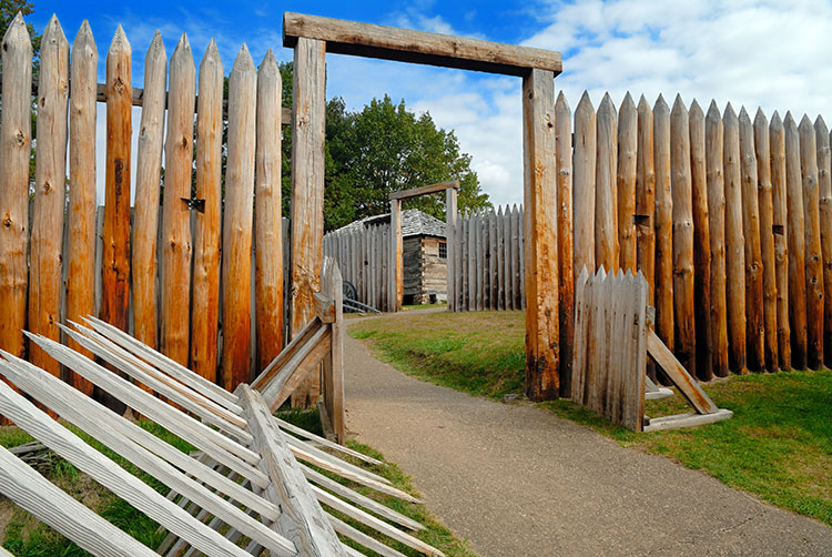 Fort Ligonier Palisade Gates