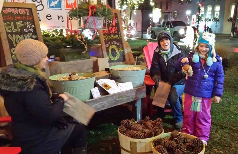 Vendors at Christmas in our Hometown