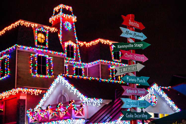 Kennywood Holiday Lights
