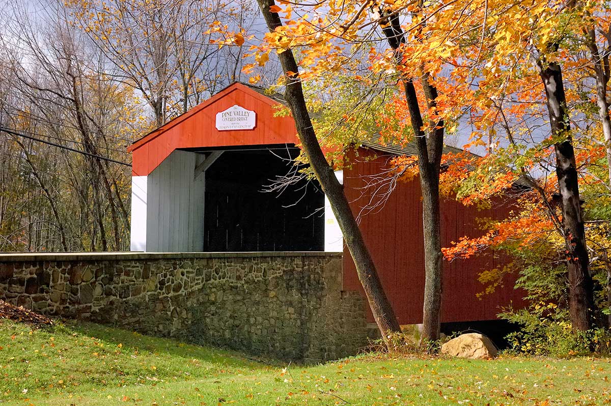 Pine Valley Covered Bridge, Bucks Co., PA