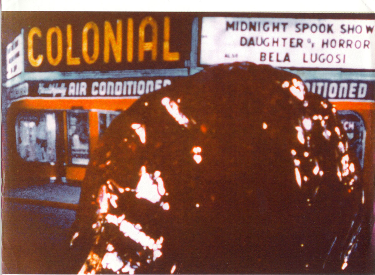 The Colonial Theater scene in The Blob
