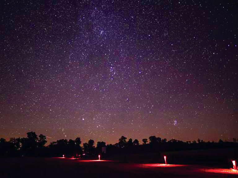Cherry Springs Park in Potter County, PA