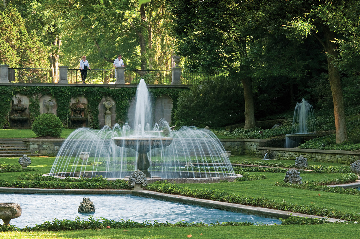 Italian Garden at Longwood Gardens
